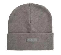 Calvin Klein Jeans Femme INST PATCH BEANIE K60K612322, Grey (Grey Heather), OS