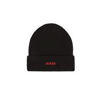 Bonnet Guess Homme Logo red Noir Polyester L