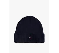 Bonnet Hilfiger Flag En Cachemire Th Flag Pima Cotton Beanie/Space Blue