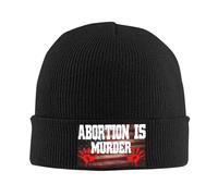 Bonnet Hiver Chaud L'Avortement Est Un Meurtre Bonnets | Bonnet Hiver Chaud Thermique Élastique Chapeaux Ski Tricotés Pour Sports Marche Randonnée Chapeaux D'Hiver