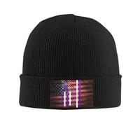 Bonnet Hiver Chaud Sensibilisation À La Maladie D'Alzheimer Bonnets | Bonnet Hiver Chaud Élastique Thermique Casquette De Ski Tricotée Pour Sports Marche Randonnée Bonnets