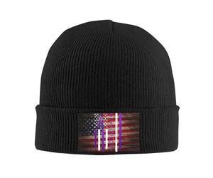 Bonnet Hiver Chaud Sensibilisation À La Maladie D'Alzheimer Bonnets | Bonnet Hiver Chaud Élastique Thermique Casquette De Ski Tricotée Pour Sports Marche Randonnée Bonnets