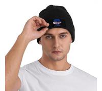 Bonnet Hiver Drapeau des Roses du Cap-Vert et de l'Amérique verdéenne | Bonnet cyclisme 53-59CM Chaud Bonnet de Pêcheur épais Chapeau de Crâne à Revers Hiver toutes les saisons