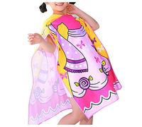 Bonnet Hiver Garcon Ado - Filles Maillot De Bain Serviette Toddler Dessin Animé Boys Baby Cover-Up Hooded Beach Baby Care (F One Size)