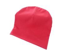 Bonnet Hiver Garcon - Bonnet Doux À Enfiler pour Nouveau-Nés Idéal pour Les Bébés Et Les Tout-Petits Confortable Et sans Coutures Il Est Extensible Et Respectueux De La Peau Délicate (Red 0-2 Years)