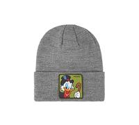 Bonnet Homme & Femme, Disney, Bonnet Picsou, Doux et Chaud, Gris, Vert, Bleu, Taille TU