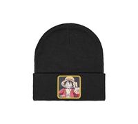 Bonnet Homme & Femme, One Piece, Bonnet Luffy, Doux et Chaud, Noir, Rouge, Jaune, Beige, Taille TU