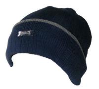 Bonnet Homme Lonsdale Bleu Marine Logo Métal