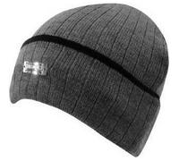 Bonnet Homme Lonsdale Gris Foncé Logo Métal