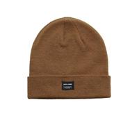 Bonnet - Jack & Jones - dna - Marron - Taille unique - 50% Acrylique 50% Polyester