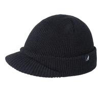 Kangol Bonnet Sliced Peak Noir TU