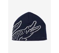 Bonnet Lacoste Crocodile noir blanc