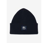 Bonnet Lacoste Square Logo noir pur