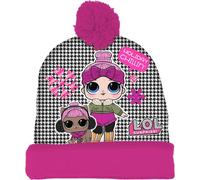 Bonnet LOL Surprise avec pompon - Bonnet d'hiver chaud pour filles