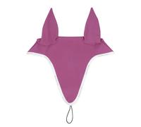 Bonnet long en tissu technique avec attache muserolle Equestro Rose Poney