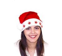 Bonnet lumineux Père Noël Taille Unique G