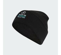 adidas Unisex Mercedes - AMG Petronas Formula 1 Team DNA Beanie, Black/White, M-L