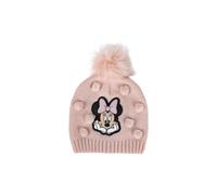 Bonnet minnie mouse à pompon rose TU