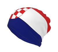 Bonnet multifonction double face imprimé drapeau de la Croatie - Cache-cou - Écharpe double couche - Bandeau magique en spirale - Style polyvalent - Coupe-vent - Chaud - Décontracté - Sport, comme sur