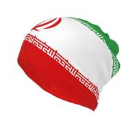 Bonnet multifonction double face imprimé drapeau de l'Iran - Cache-cou - Écharpe double couche - Bandeau magique en spirale - Style polyvalent - Coupe-vent - Chaud - Décontracté - Sport, comme sur