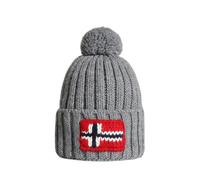 Napapijri Bonnet Semiury 5 - Mélange gris moyen - Taille unique