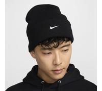 Nike Bonnet U NK Peak Beanie Swoosh - Noir/Blanc - Taille unique