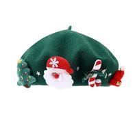 Bonnet Noel Femme De Lumineux Deguisement Pere Adulte Tenue Mere Chapeau Long Béret Homme Lutin Cape Bérets Beret Basque Déguisement Personnalisé Père Noël Francais Accessoire Beretta Rouge Costume