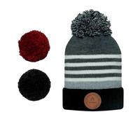 Bonnet Noir/Gris Mixte Cabaia Stinger Taille unique