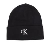 Calvin Klein CK Fine Rib Beanie Lv04D8020G Chapeau, Black (Black), Taille Unique Homme