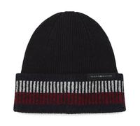 Tommy Hilfiger Bonnet Noir Homme Corp Noir Taille Unique