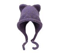 Bonnet Nouveau Poncho Femme Hiver Chaud Bonnet Femme Oreilles Casquette Femme Noire Bonnet Cycliste Sous Casque Chapeau Jaune Femme Bonnet Avec éCharpe IntéGréE Femme Bonnet Echarpe Femme Laine