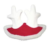 Bonnet oreilles en forme de bois de renne Equithème Noël Rouge TU