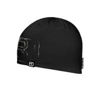 Bonnet Ortovox 120 Tec Logo Beanie corbeau noir