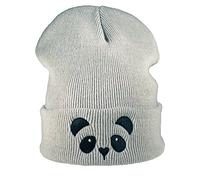 Bonnet Panda d'Hiver Unisexe - Beanie Brodé pour Ski, Hip-Hop, Rap - Casquette Drôle Animal pour Enfants