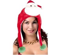 Bonnet Père Noël Pompons Mixte - GUIRMA, S.A. - Rouge - Extérieur