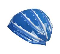 Bonnet perroquet chantant pour homme et femme, chapeau tricoté à imprimé complet, doux et chaud, saisons, taille L, Sharks, taille unique