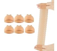 Bonnet Perruque 1 bandeau en silicone et 6 bonnets de perruque, anti-transpiration, sans coutures, antidérapant, extensible, avec bonnet for le sport yoga (couleur claire)
