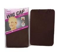 Bonnet Perruque Lot de 100 bonnets de perruque de luxe, filets élastiques extensibles en nylon for la fabrication de perruques, lot de 2(Dark red brown 100PC)