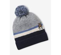 Bonnet Petit monstre garçon gris chiné 8/10A