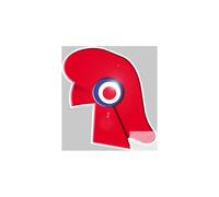 Bonnet Phrygien (15x13.5cm) - Sticker/Autocollant