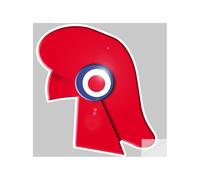 Bonnet Phrygien (21x19cm) - Sticker/Autocollant