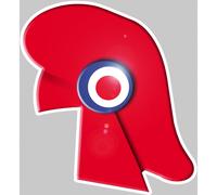 Bonnet Phrygien (5x4.5cm) - Sticker/Autocollant