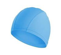 Bonnet Piscine Femme Bonnet De Bain Femme Nuit Soie Satin Hiver Casquette sans Visière Adulte Douche Chauffant Cheveux Long Imperméable Extra Large en Noir Marin Meches Bonnets Bouclés Baignades