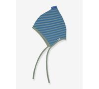 Bonnet pointu pour enfants POIJU finkid, en jersey rayé vert 51CM (4A)
