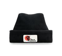 Black Diamond Pointed Fleece Beanie Noir
