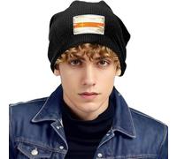 Bonnet Polaire Unisex Taille Unique Motif Chypre Drapeau Bonnet Extérieur Froid Extensible Doux Bonnet Hiver sans Visière Adolescent Léger Chaud Bonnet Course Vélo Durable