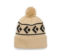 Black Diamond Tom Pom Beanie Beige