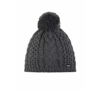Eisbär - Afra Pompon Mütze - One Size - anthracite