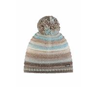 Bonnet pompon EisbÃ€r Mikata MÃ Beige TU