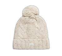 Bonnet pompon en mailles torsadÃ©es femme Superdry Beige TU